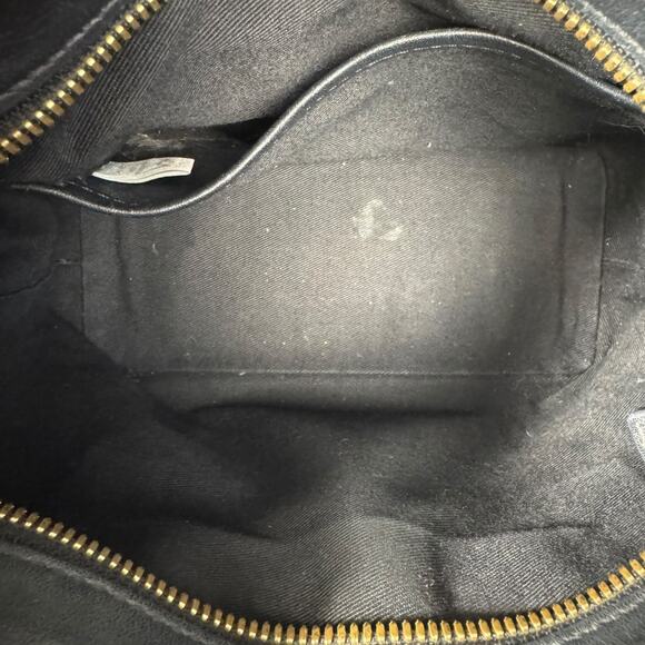 MCM Anya Zip Top Leather Mini Shopper Crossbody Handbag - Picture 8 of 14